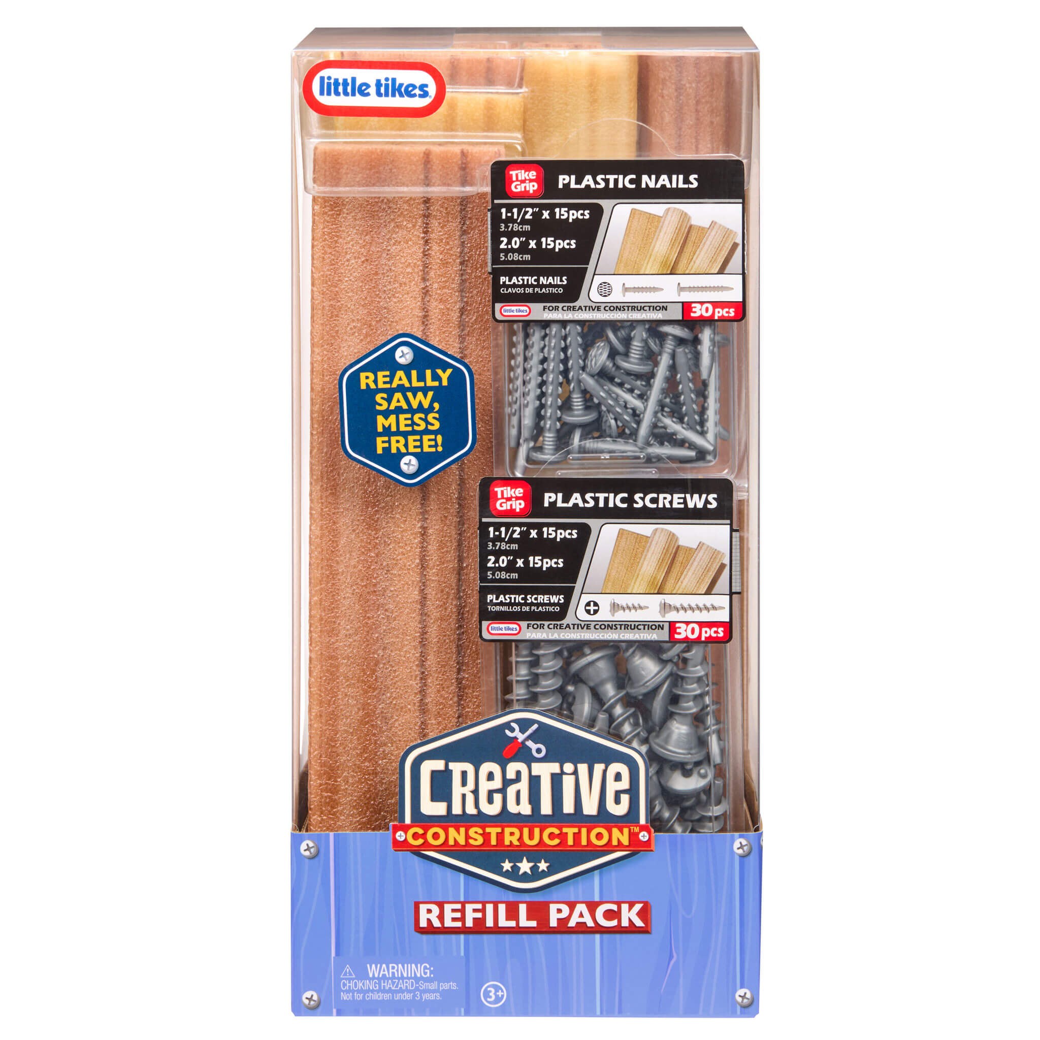 Little Tikes Creative Construction? Wood, Nails and Screw Bundle - Image 3
