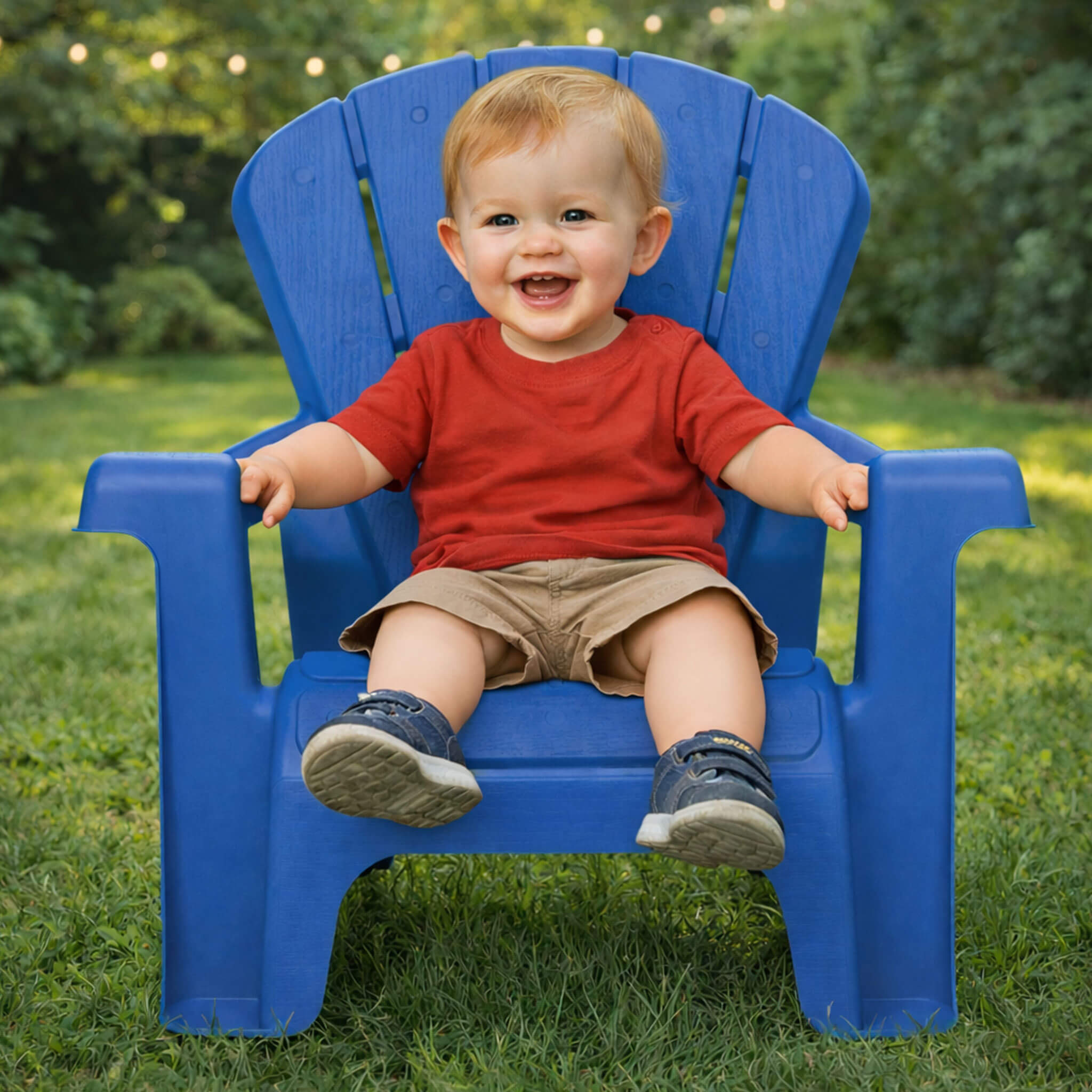 Little Tikes Garden Chair - Blue 2 Pack - Image 2